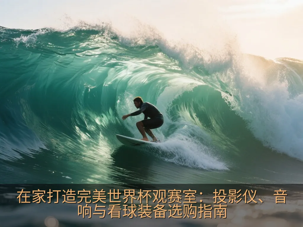 舒适的客厅看球环境，配有懒人沙发、温和的背景照明和健康的熬夜零食